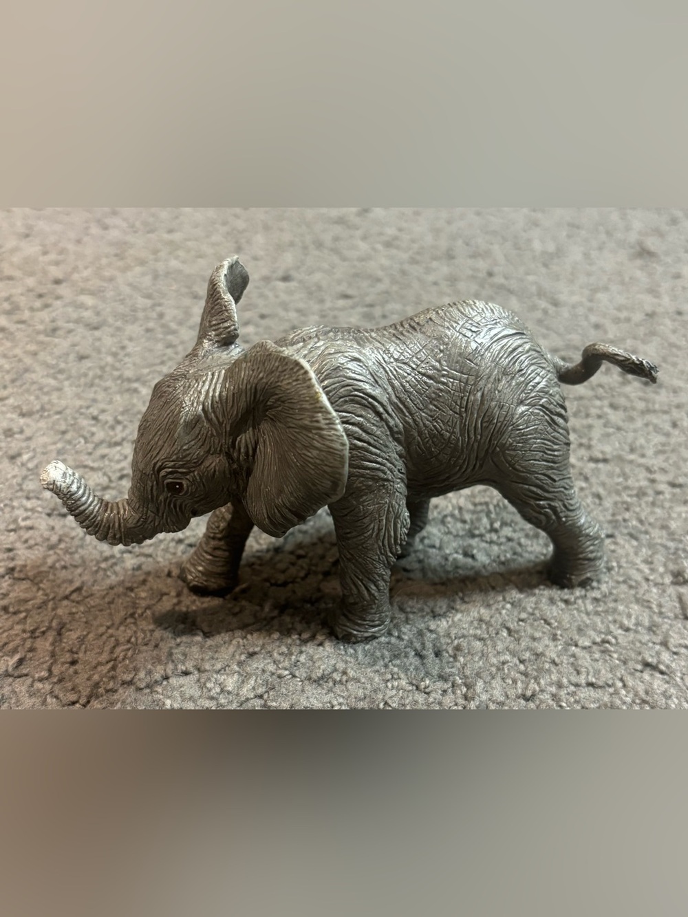 Safari Ltd 1994 Elephant Calf Vanishing Wild Collection Figure Vintage 7” Long